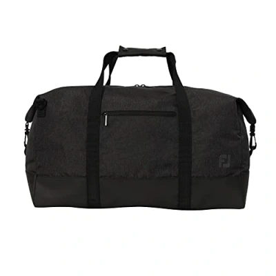 Image of FootJoy Lightweight Travel Duffel Bag, Heather Charcoal, 12x20.5x10, Bag