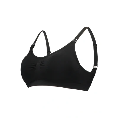 Image of Magic Bodyfashion MAMA Comfort Nursing BRA Tshirt bra, Women&#039;s, Size: XXL, Black