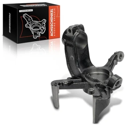 Image of Steering Knuckle Front Right Compatible with Polo 9N 9A4 Fox 5Z Fabia I 6Y2 6Y3 6Y5 1.2L 1.4L 1.9L 1999 2016 6Q0407256AC