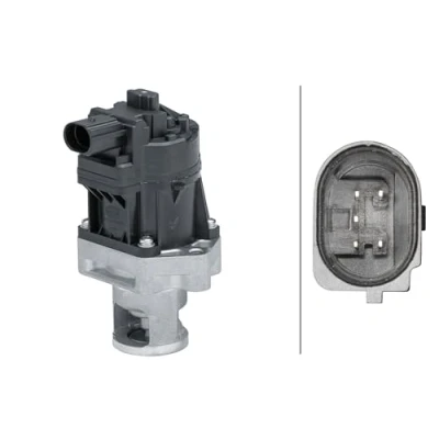 Image of 55209609, 71749240, 71752862, 71754796, 71754815 EGR valve HELLA 6NU 014 864 741 Electric without gasket/seal FIAT: BRAVO 2, Ducato III Van