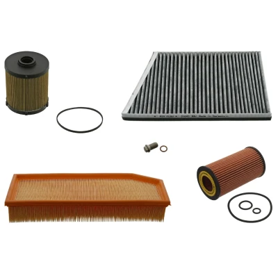 Image of 2038300918, 2038300918S1, 6110900051, 6110900051S1, 6110900562 Parts Set, maintenance service FEBI BILSTEIN 38716 MERCEDES BENZ: CLK Coupe