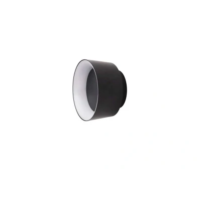 Image of LOOM DESIGN LED ceiling lamp Cookie black aluminium Ø 15 cm