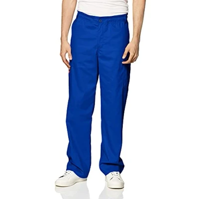Image of Dickies EDS Signature Women Scrubs Pant Natural Rise Tapered Leg Pull on 86106, Royal, XL