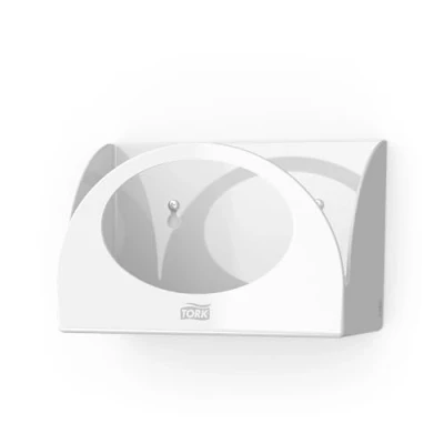 Image of Tork Small Pack Dispenser White W8, Wall Mounted, Performance Range, 655100 (x4)