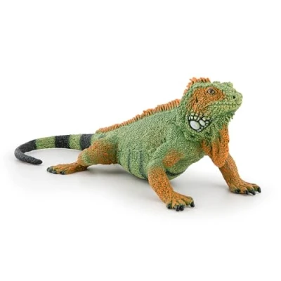 Image of PAPO Hand Painted Figurine Iguana Jungle Animals Collectible for Children Boys and Girls Ages 3 Up