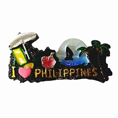 Image of 3D Philippines Fridge Magnet Souvenir Gift Home Kitchen Refrigerator Decor Magnetic Sticker Collection