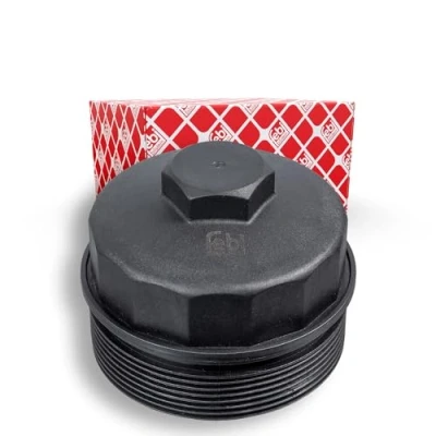 Image of 0001802338, A0001802338 Cover, oil filter housing FEBI BILSTEIN 107320 104mm