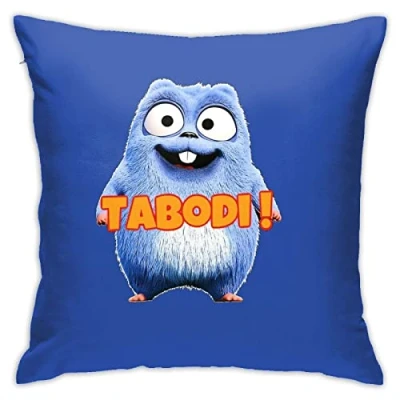 Image of Pillowcase for Grizzly Bear and The Lemmings Tabodi Decor Throw Cushion Covers Decorative Zippered Protector, 18x18 Inch