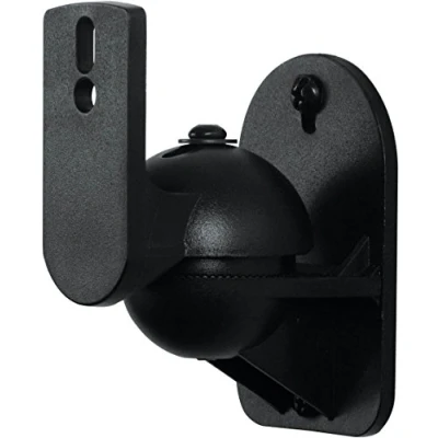 Image of AVF Universal Pair of Speaker Wall Mounts Small Black