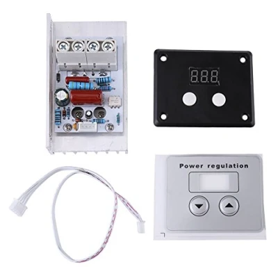 Image of Dimmer Switch 10000W AC 220V 80A SCR Digital Voltage Regulator Speed Control Thermostat for Electric Stoves Water Heaters