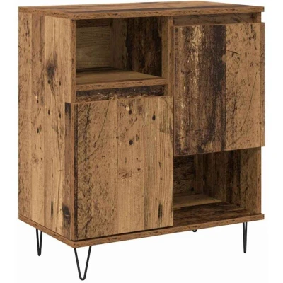 Image of vidaXL Sideboard Old wood 60 x 35 70 cm Engineered