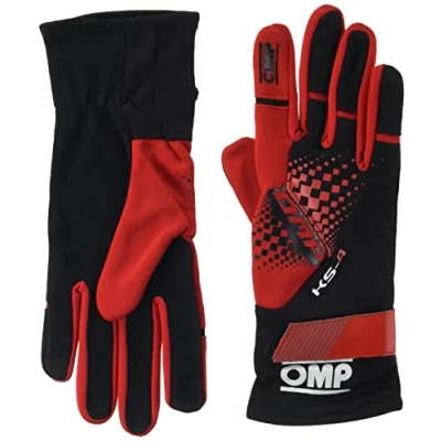 Image of OMP ompkk02744e060s Ks 4 Gloves MY2018 Red/Black sz s