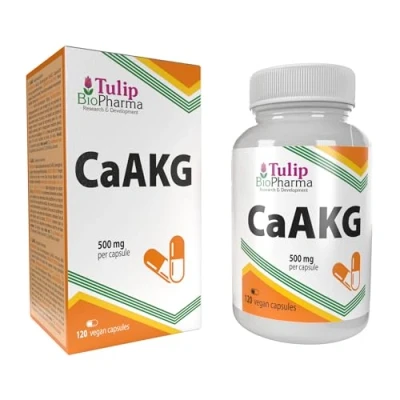Image of Ca AKG (Calcium Alpha Ketoglutarate) 500mg 120 Vegan Capsules, 3rd Party Lab Tested, High Strength Supplement