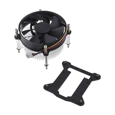 Image of YINETTECH CPU Cooling Silent Fan with Heatsink, Compatible Intel I3 I5 LGA 1150 1155 1156 3W 2200 RPM