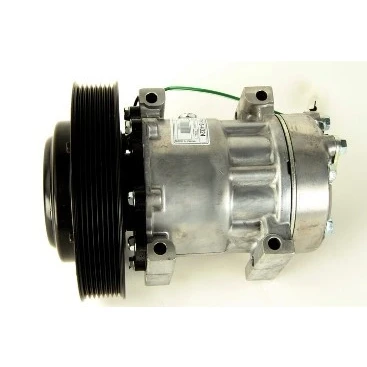 Image of 20587125, 7482704531, 82704531 AC compressor NRF 32700 SD7H15 24V PAG 46 with oil, seal ring EASY FIT RENAULT TRUCKS: T Serie