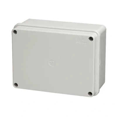 Image of Stag Rectangular Enclosure With Screw Lid Grey 150mm X 110mm 70mm Se06