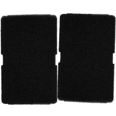 Image of 2 Filters for Beko, Grundig, Blomberg, Elektra Bregenz Tumble Dryer 2964840100 Heat Pump 240 x 150 10 mm Sponge Filter Mat Condenser Foam