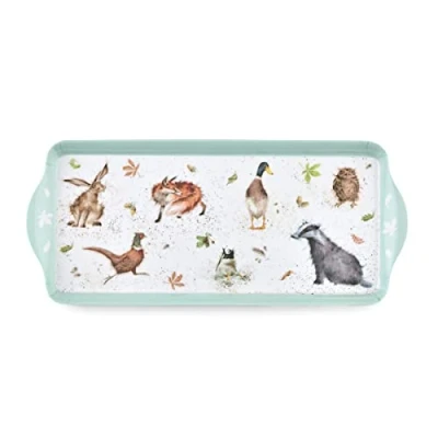 Image of Wrendale Designs &#039;Country Set&#039; Country Animal Sandwich Tray