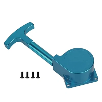 Image of BQLZR R020 Blue Upgrade Parts Aluminum Alloy RC Car Pull Starter for 18 Replacement Nitro Engine