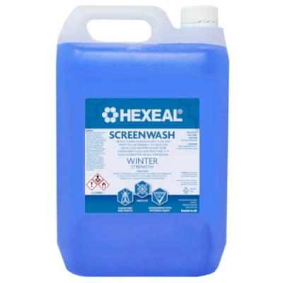 Image of Hexeal Screenwash 10⁰C 5L All Seasons Concentrated Effective To