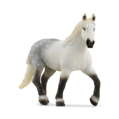 Image of schleich 13971 FARM WORLD Percheron Mare Figurine for ages 3+, Black