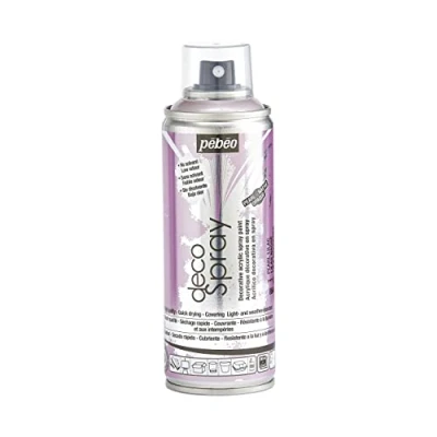 Image of PEBEO 93864 200ml Decospray, Acrylic, Pearl Lilac, 16.5 x 5.2 cm