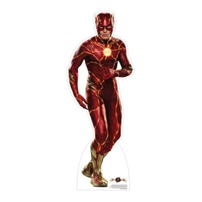 Image of Star Cutouts SC4444 The Flash Ezra Miller Action Pose 2023 Mini Cardboard Cut Out