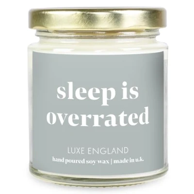 Image of New Mum Gifts Candle Sweet Vanilla Scented Message Gift by Luxe England