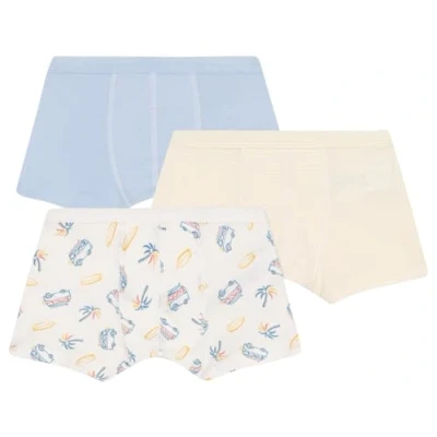 Image of Petit Bateau KIDS 3 PACK Pants for kids, Size: 10y, Toudou/marshmallow/multicolor/ pamplemousse/marshmallow