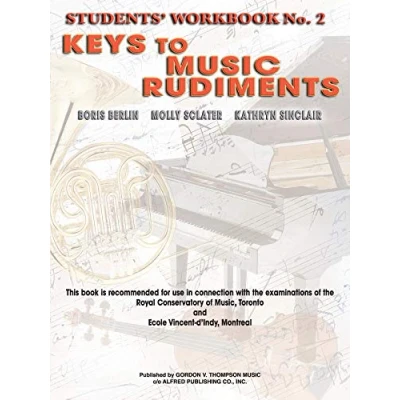 Image of Keys to Music Rudiments: Students&#039; Workbook No. 2