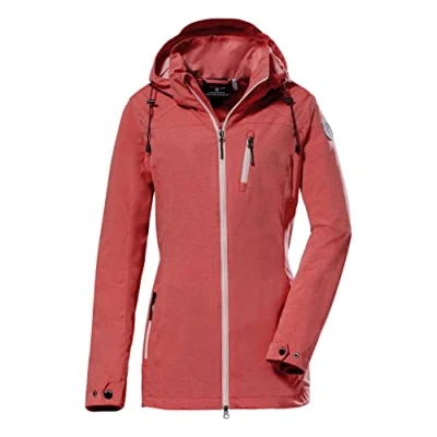 Image of G.I.G.A. DX Women&#039;s GS 31 Wmn Jckt Functional Outdoor Jacket with Zip Off Hood, Dark Coral, 40