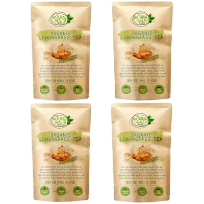 Image of Organic Lemongrass Tea Bags by The Natural Health Market (200 bags)