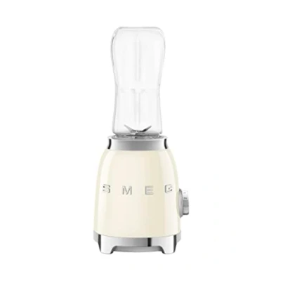 Image of Smeg PBF01CRUK Iconic Retro 50s Design Cream Compact Personal Blender