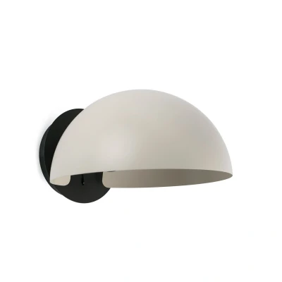 Image of Dominica Dome Wall Lamp Beige