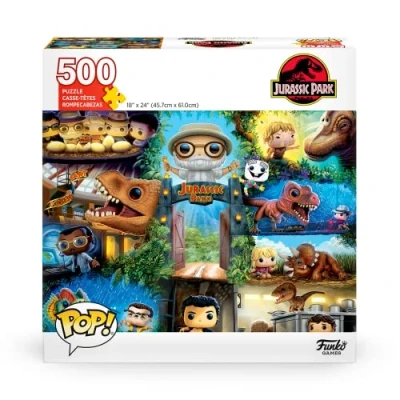 Image of Pop! Puzzles Jurassic Park 500 pieces 45.7cm x 61 cm English
