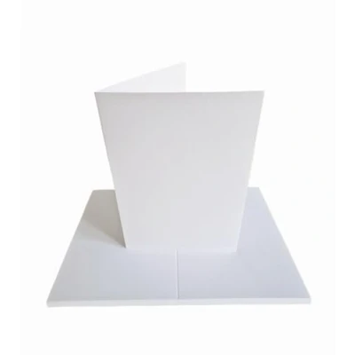 Image of Watercolour Card Smooth White &amp; Premium 300gsm A3 A4 A5 A6 + Other Sizes (A6 Single Fold Cards x 20 JLH02)