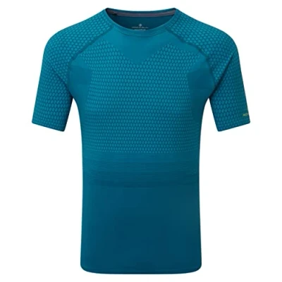 Image of RONHILL, Men&#039;s Tech Marathon S/S Tee, Sulphur/Dark Gold L