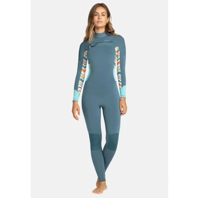 Image of Roxy 4/3Mm Swell Series Chest Zip Wetsuit For Women