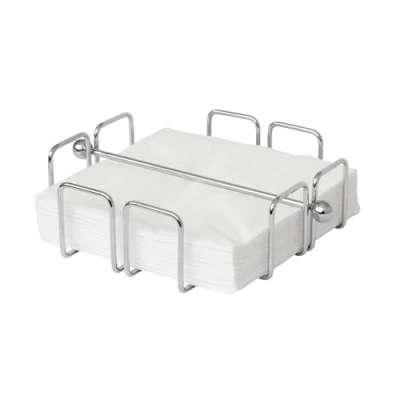 Image of simplywire Napkin/Serviette Holder with Weighted Bar Chrome