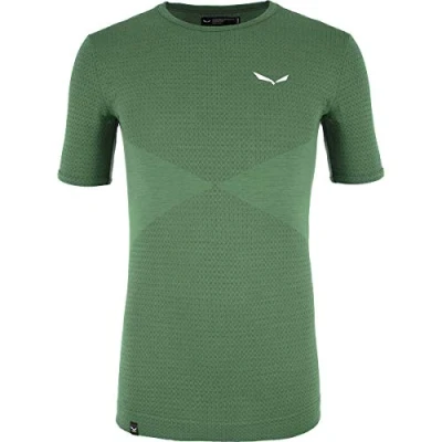 Image of SALEWA M Zebru Responsive S/Tee T Shirt Duck Green, 54/2x