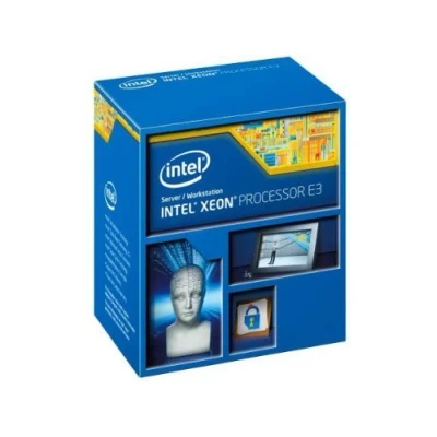 Image of Intel Xeon E3 1220V3 CPU (3.1GHz, 4 Core, Threads, 8MB Cache, LGA1150 Socket, Box) (Certified Refurbished)