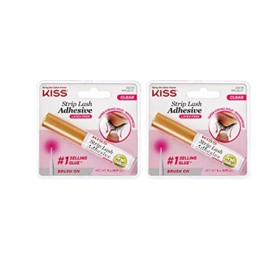 Image of KISS 24 Hour Strip Eyelash Adhesive Clear