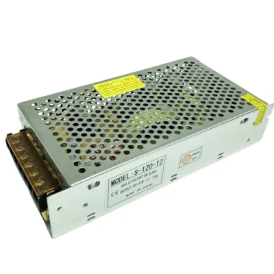 Image of Lianshi 12V 10A 120w Switching Power Supply Short Circuit and Overload Protection Converter Transformer for Industrial Automation LED Surveillance CCTV Printer AC220V to DC12V