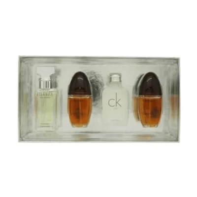 Image of Calvin Klein Women Miniature Gift Set 15ml Eternity EDP + CK One EDT 2 x Obsession