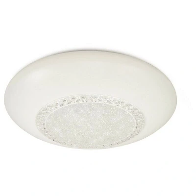 Image of Fusion Flush Ceiling Light 41cm Round, 24W LED, 3000 6500K Tuneable White, 1680lm, Remote Control
