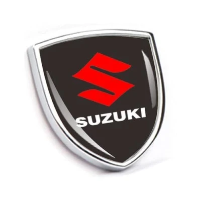 Image of Car Metal Emblem Sticker Letters, for Suzuki Jimny SX4 Swift Vitara IGNIS S.CROSS Front Grille,Front Trunk, Replacement Adhesive ABS,Letters Sign Badge Accessories