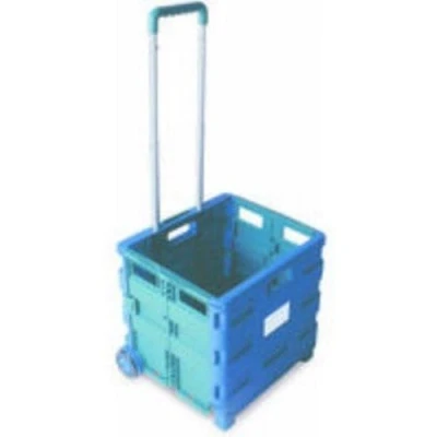 Image of Slingsby Folding Box Trolleys 25kg Capacity without Lid 356684