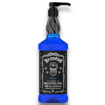 Image of Bandido Shaving Gel Transparent Non Foaming Precise Men and Women 04 Blue 1000 ml