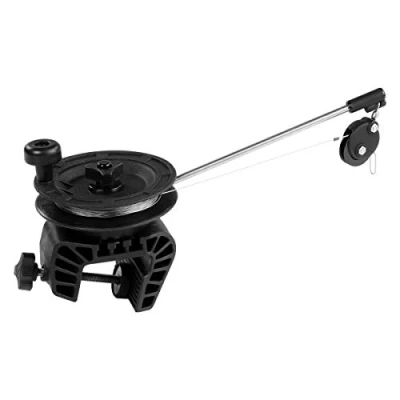 Image of Scotty #1071DP Laketroller Manual Downrigger, Clamp Mount, Display Packed black, Small