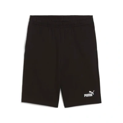 Image of PUMA Youth Kids Unisex ESS No. 1 Logo Jersey Shorts Black Size 11 12Y